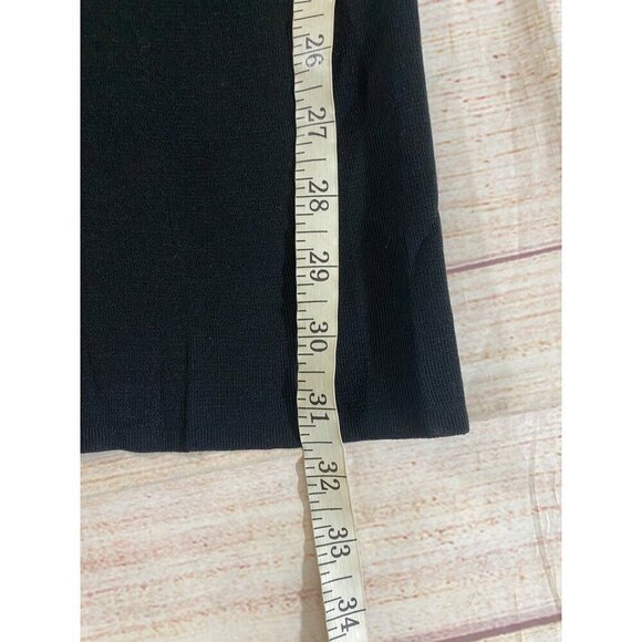 NWT Ming Wang Women's Black Basic Cut Casual Pull On Pants - 1XL - Picture 5 of 14